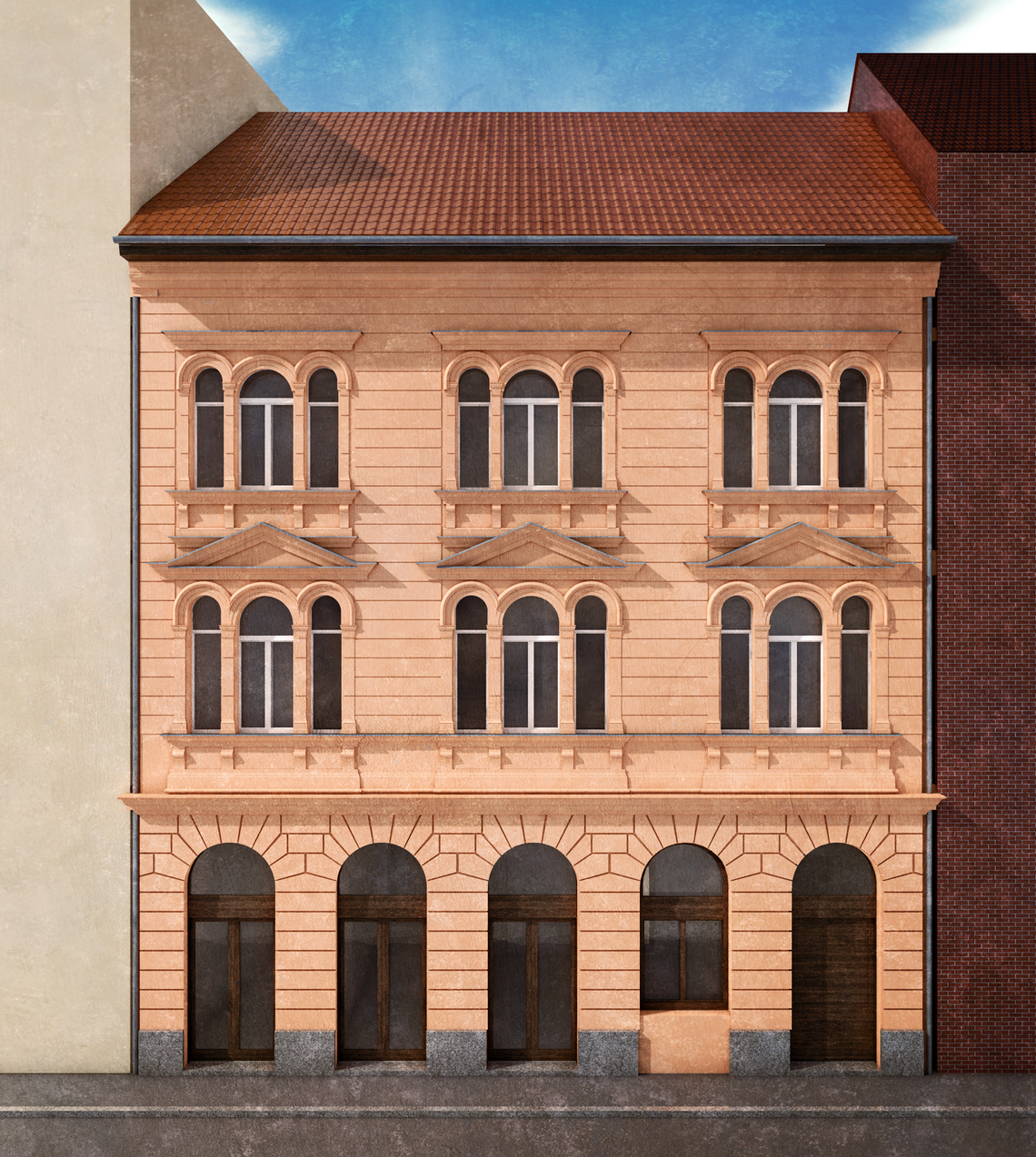 Budapest Apartment Elevation